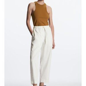 cos BARREL-LEG DRAWSTRING PANTS size 2